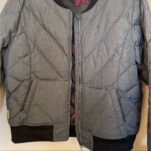 Lole down bomber jacket coat size XL